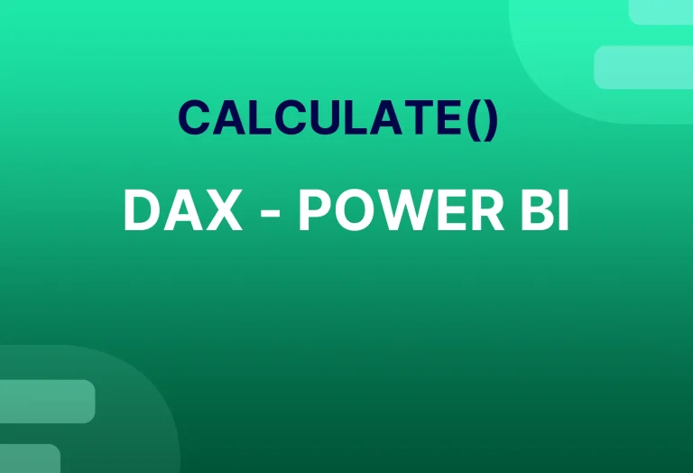 CALCULATE en DAX